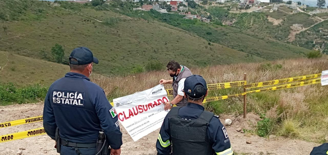 Clausura Propaem construcción de relleno sanitario en Naucalpan