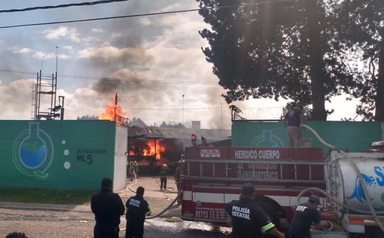 Explosión deja 2 muertos en Tianguistenco