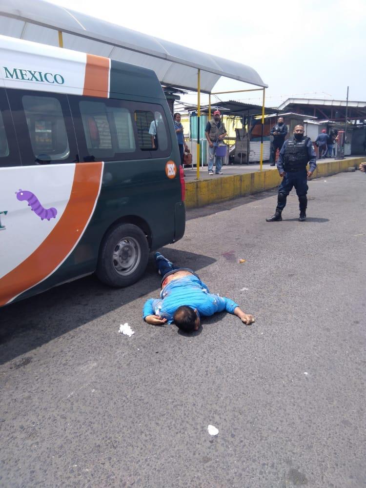 Matan de un balazo a checador de transporte público