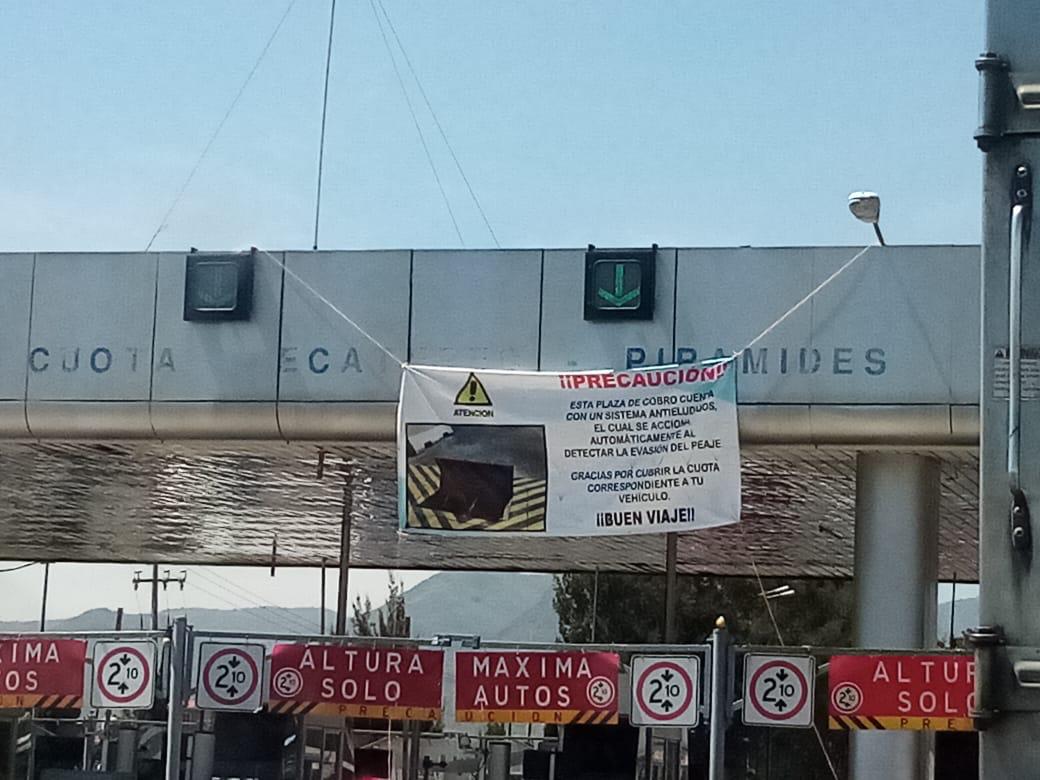 Instalan sistemas “anti evasores” en autopistas del Edomex