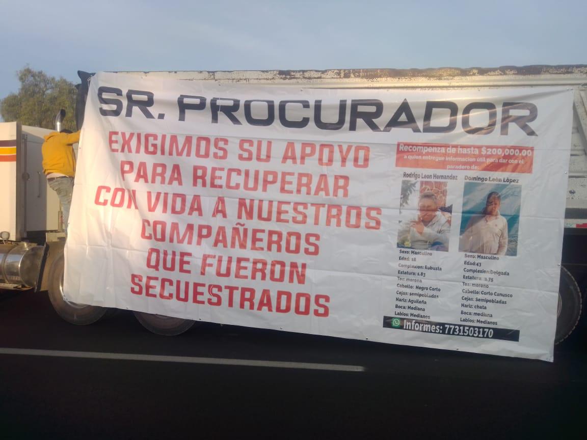 Cuidado: cerrada la México-Pachuca por secuestro de transportistas