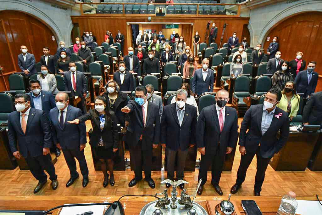 Protesta de la Legislatura Local