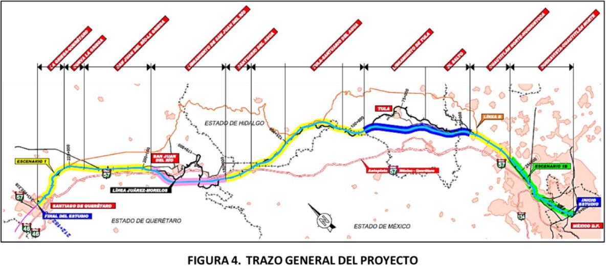 Tren a Querétaro beneficiará a 10 municipios del Edomex