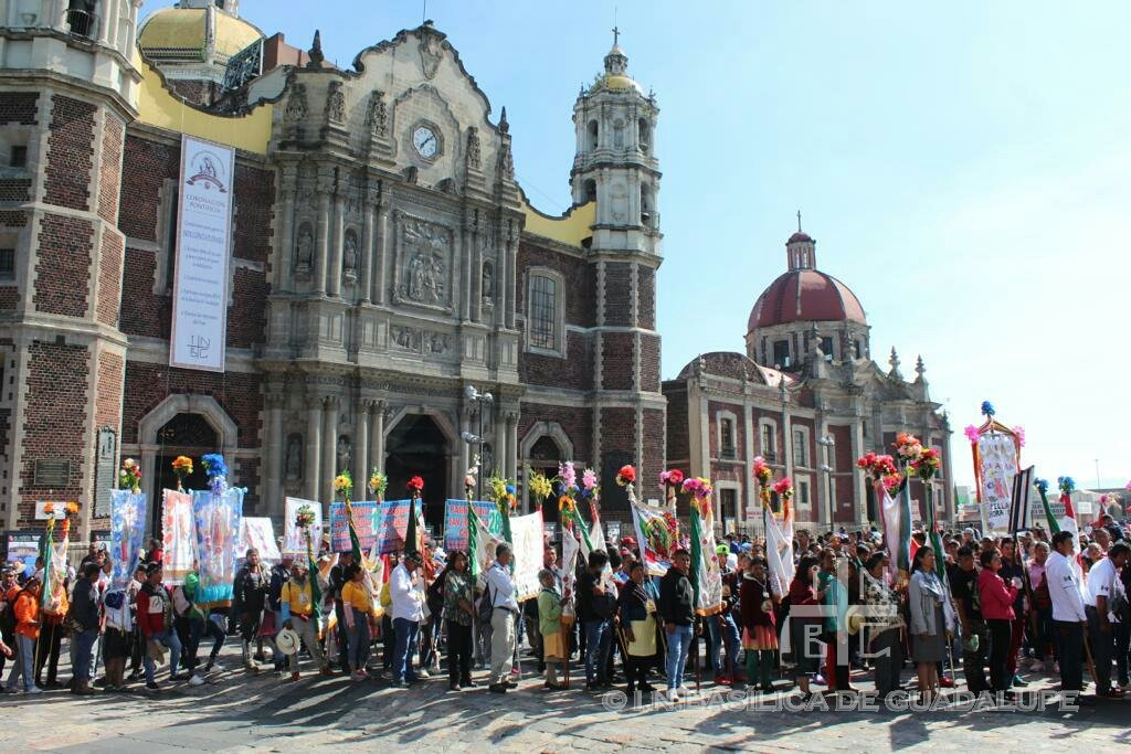 Peregrinaciones escalonadas y virtuales para celebrar a la Virgen de Guadalupe