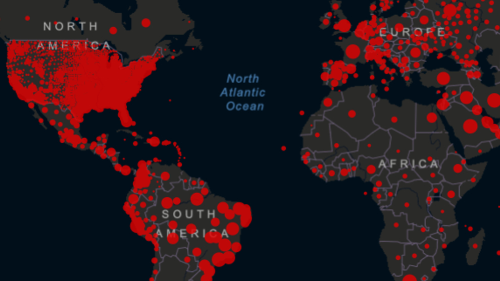 Contagios por Covid-19 superan los 56 millones en el mundo