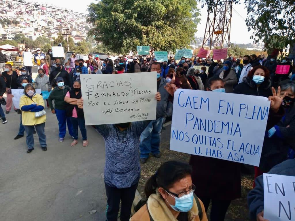 Piden a CAEM que aumente caudal de agua para Ecatepec