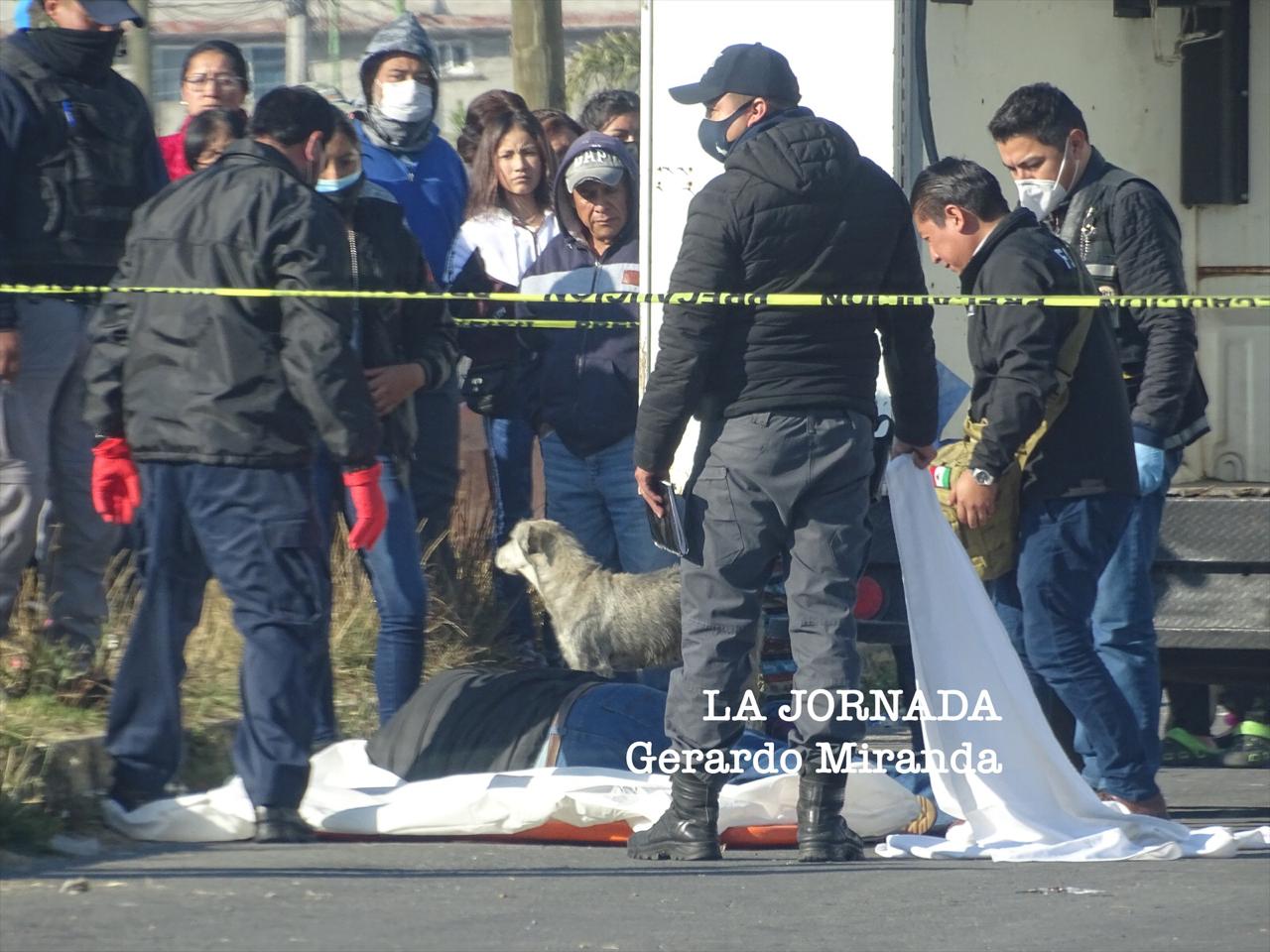 A balazos matan a un hombre en San Pablo Autopan, Toluca