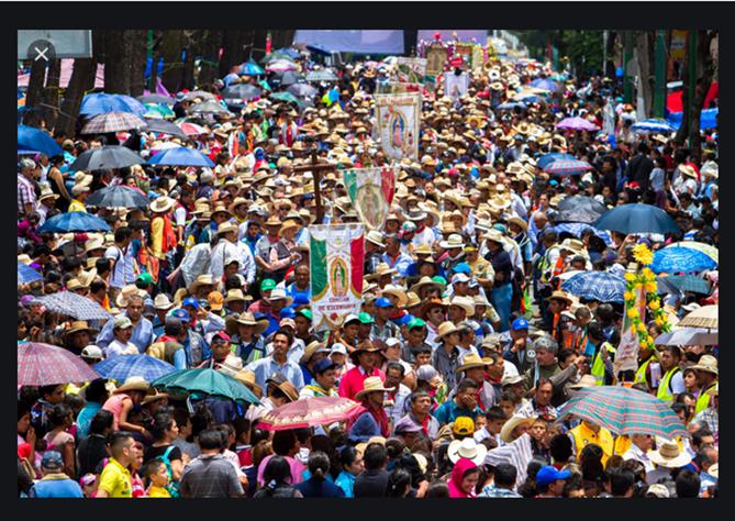 En Edomex permitirán peregrinaciones con sana distancia