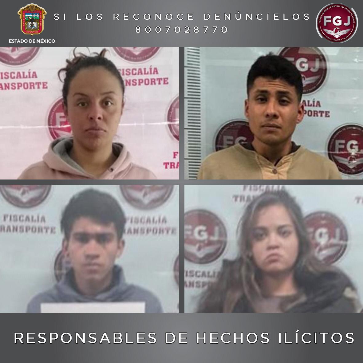 Sentencian a cuatro ladrones de transporte público en Tlanepantla