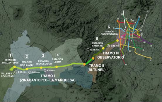 Obras del tren interurbano avanzan, reporta López Obrador