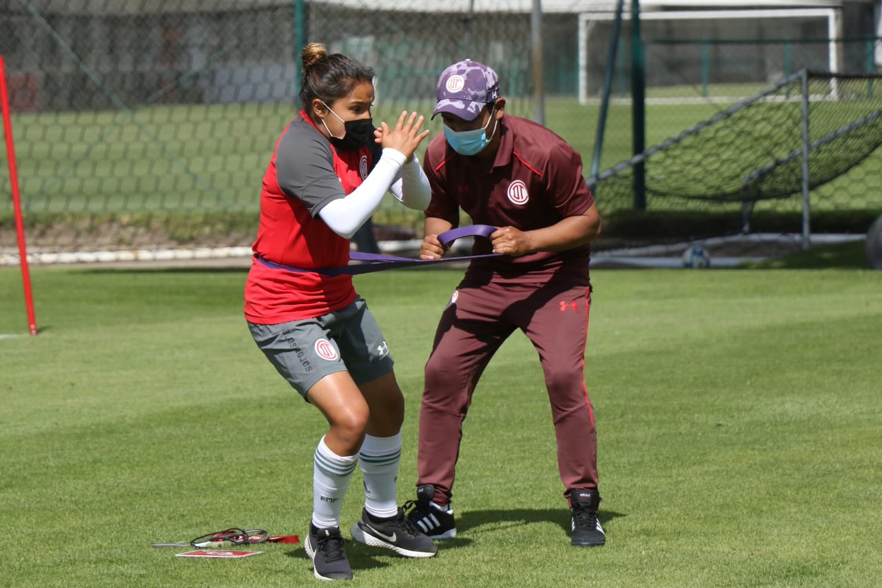 Toluca varonil y femenil trabaja de cara al torneo Clausura 2021