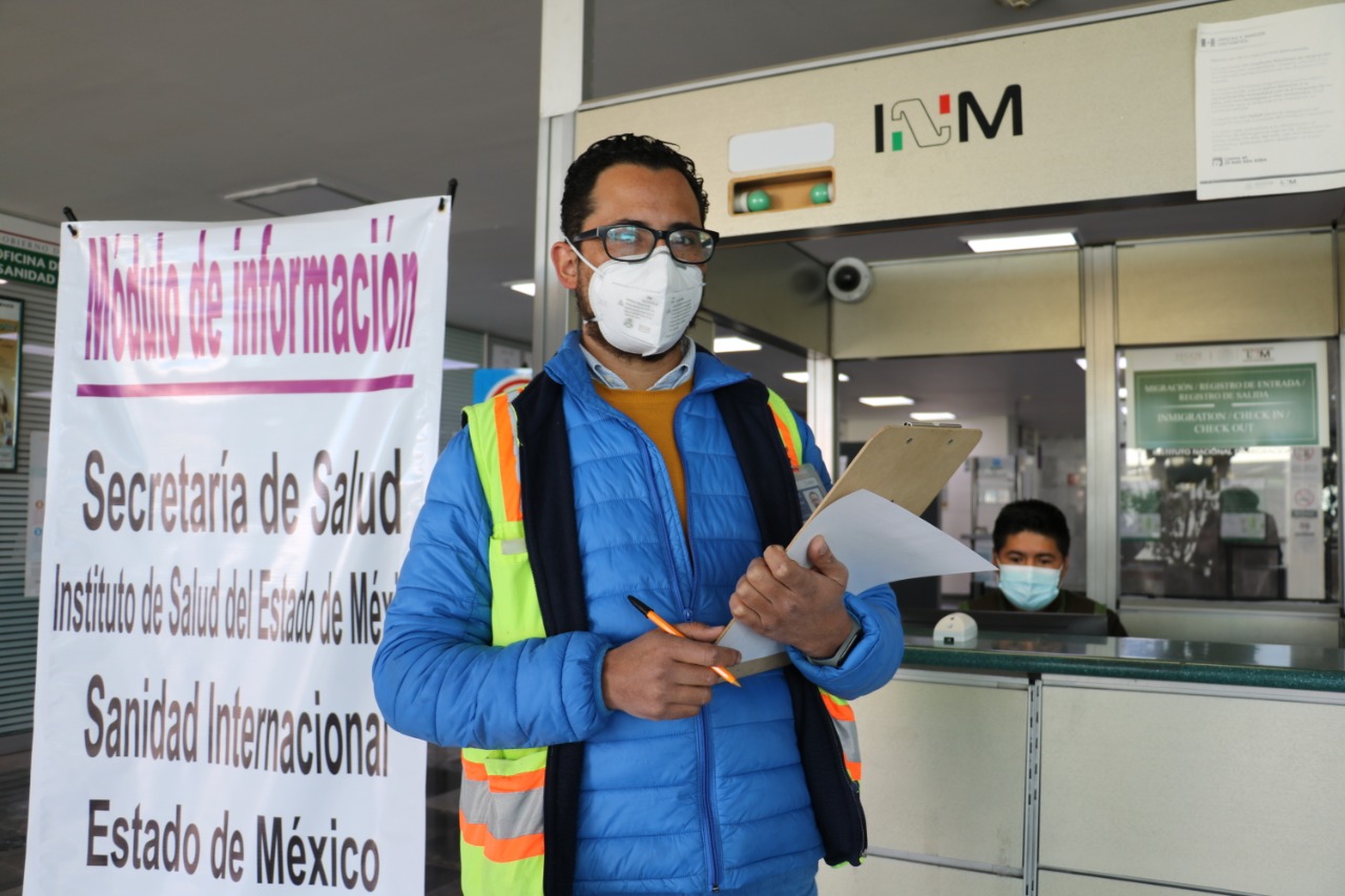 Cerca de 160 mil acciones contra Covid se han realizado en el Aeropuerto de Toluca