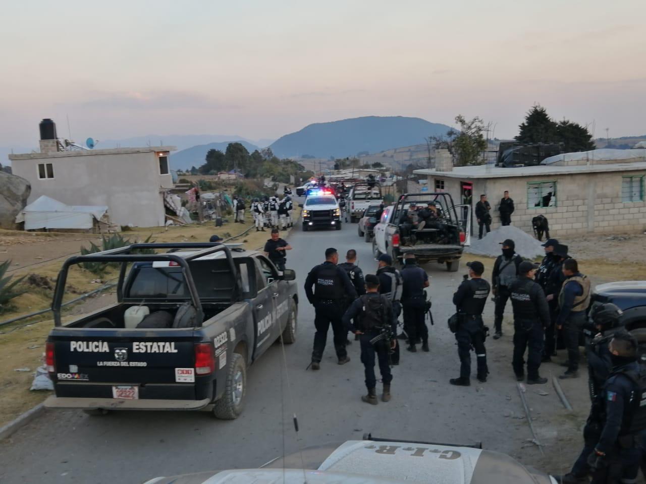 Comando ataca a policías en Tenango Del Valle