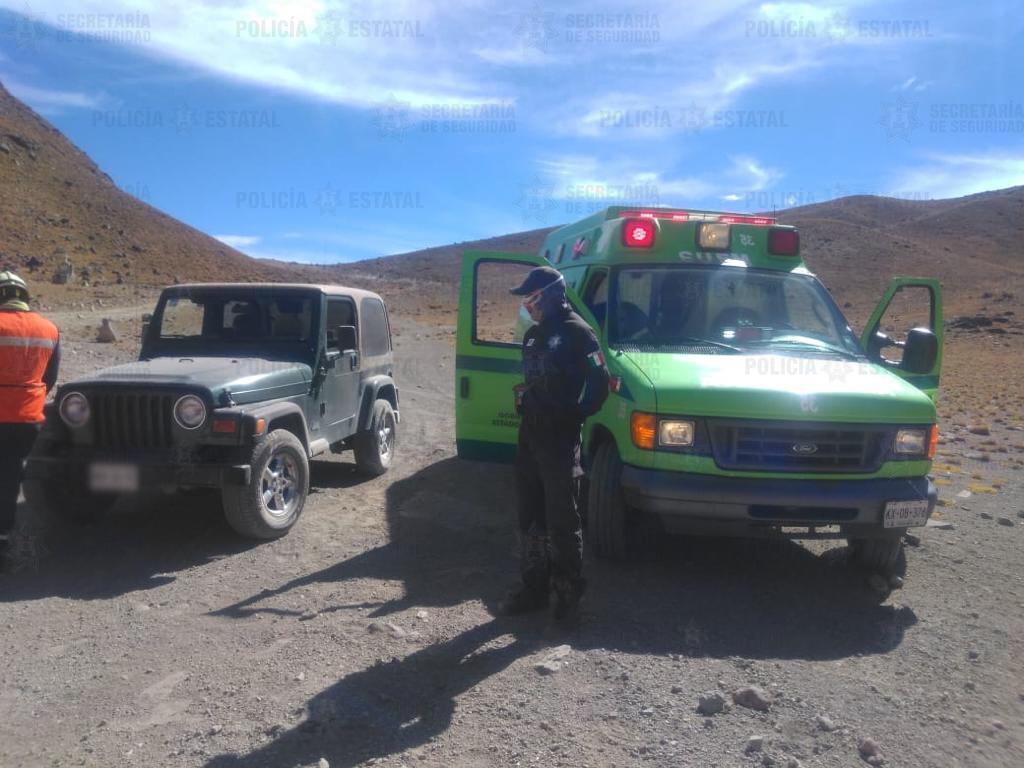 Tragedia de alpinistas en el Nevado de Toluca; muere uno al descender por Pico del Fraile.