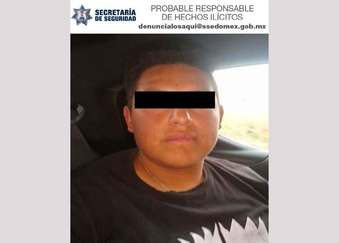 Roba moto en Neza y lo atrapan en Chimalhuacán, gracias al C5