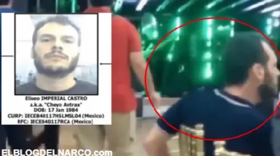 VIDEO | Captan a ‘El Cheyo’ Ántrax en narcofiesta