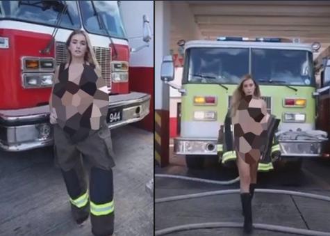 Graban VIDEO con playmate en sede de Bomberos de Cancún; cesan a director