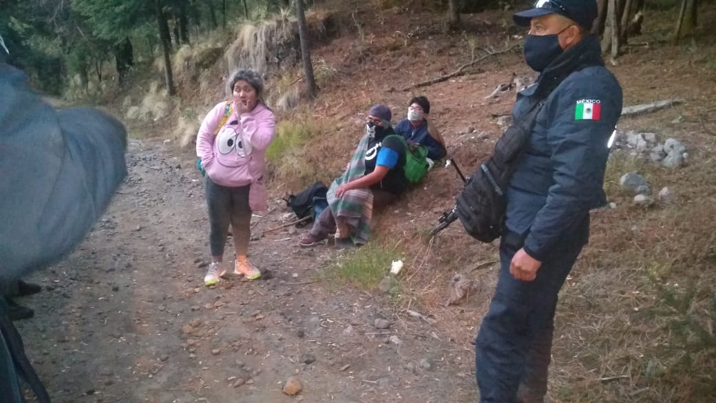 Familia se extravía dos días en las faldas del Iztaccíhuatl