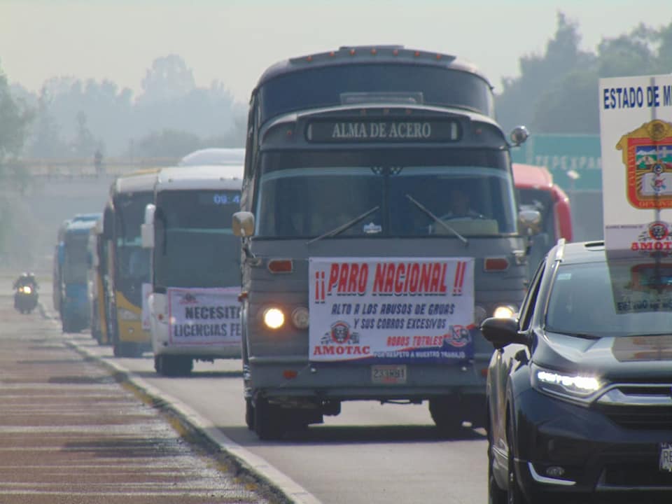 Transportistas protestarán contra extorsiones de GN