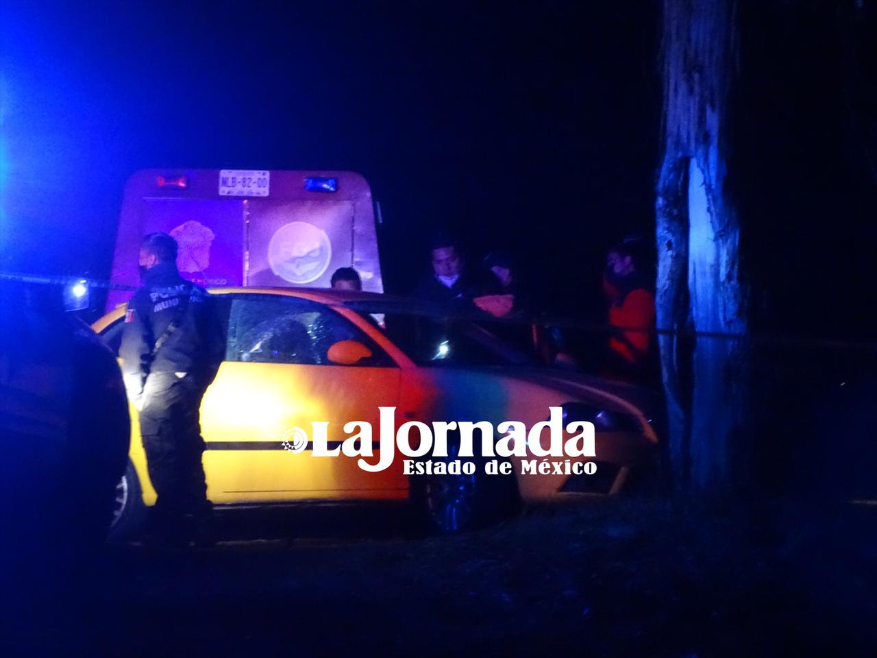 Asesinan a tres hombres en la Toluca-Villa Victoria