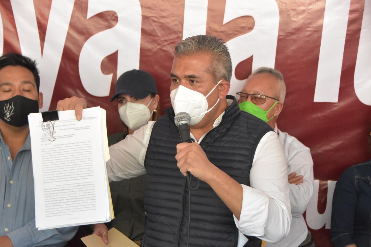 Alcalde de Ecatepec interpone 20 denuncias por despojo de predios