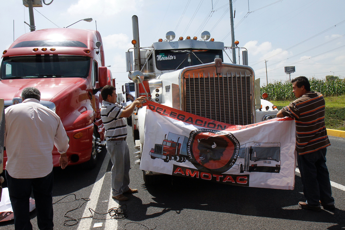 ¡Tenlo presente! Mañana marcha de transportistas cerrará varias vialidades