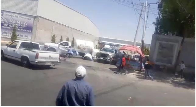 Video: Gaseros se enfrentan por el control de rutas en Texcoco