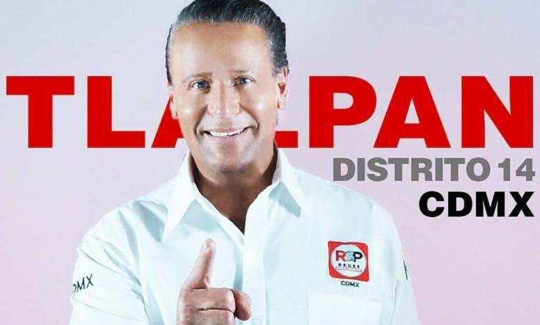 Alfredo Adame, candidato de Redes Sociales Progresistas