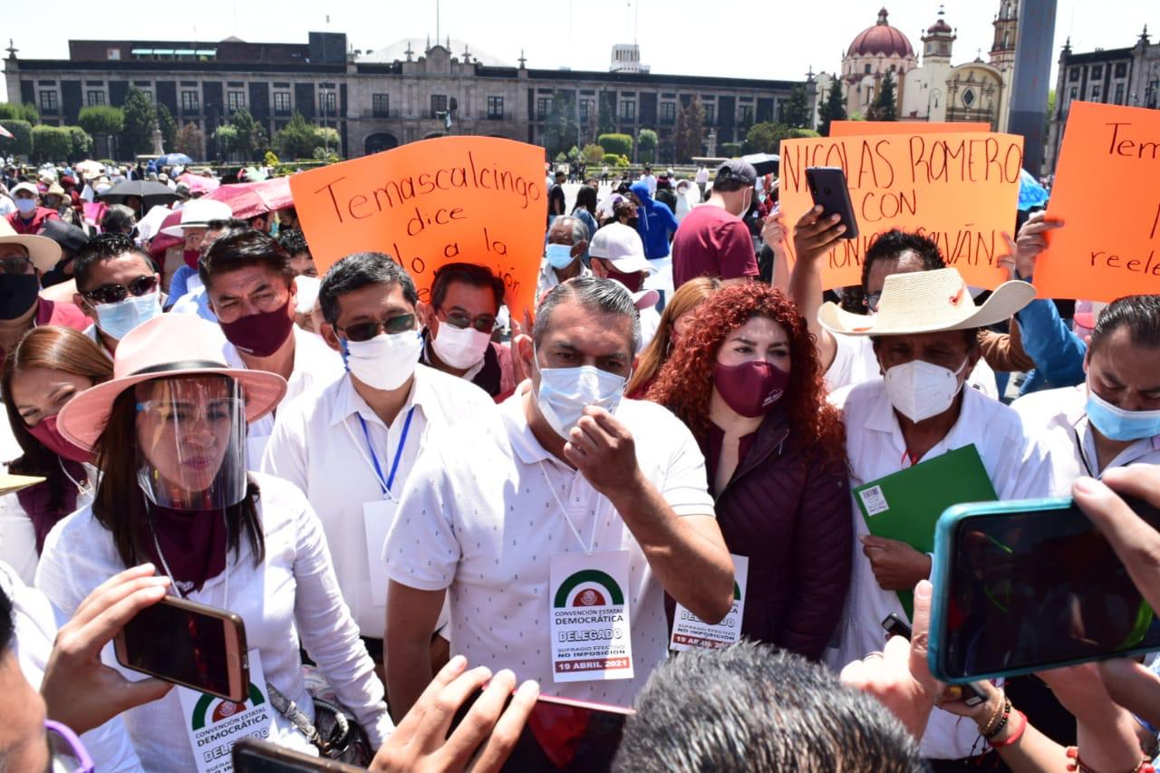 Rechazan reelección e imposición de candidatos en Morena-Edomex; amagan con impugnar