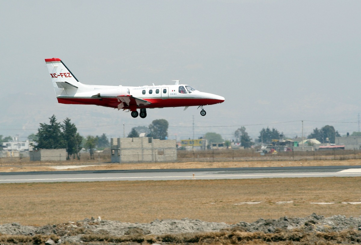 Cierre nocturno de Aeropuerto  de Toluca por mantenimiento