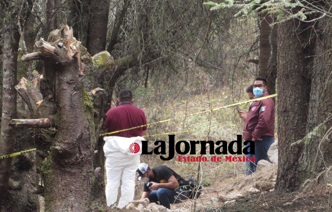 Localizan fosa clandestina en Rosa Morada, Almoloya de Juárez