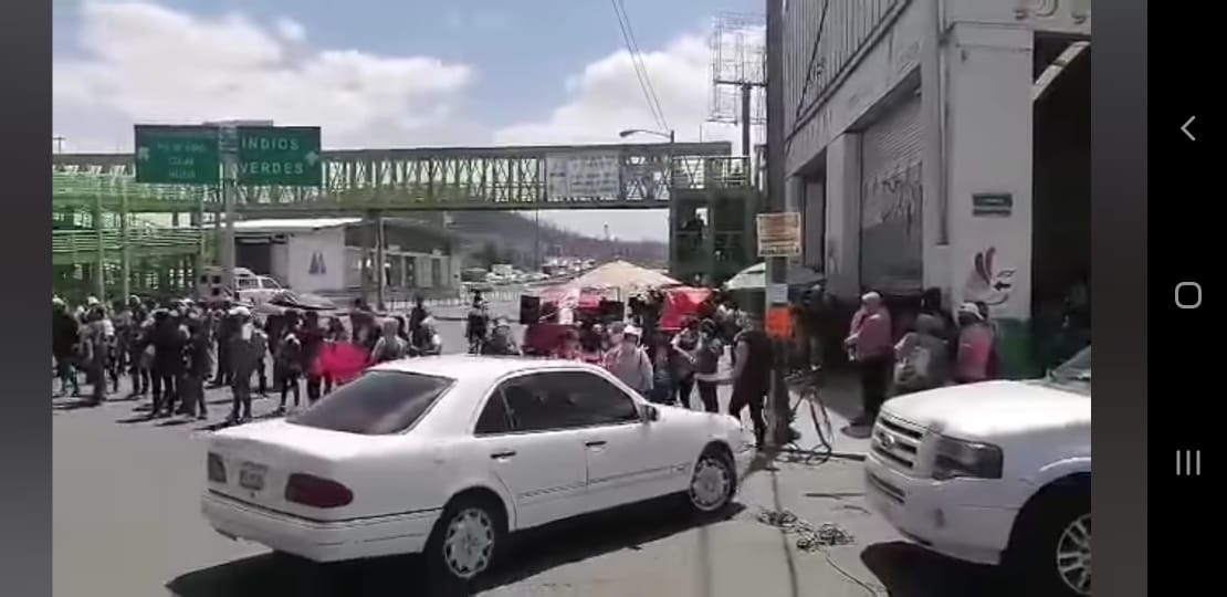 Atiende GEM a beneficiarias inconformes del Salario rosa que bloquearon la México-Pachuca