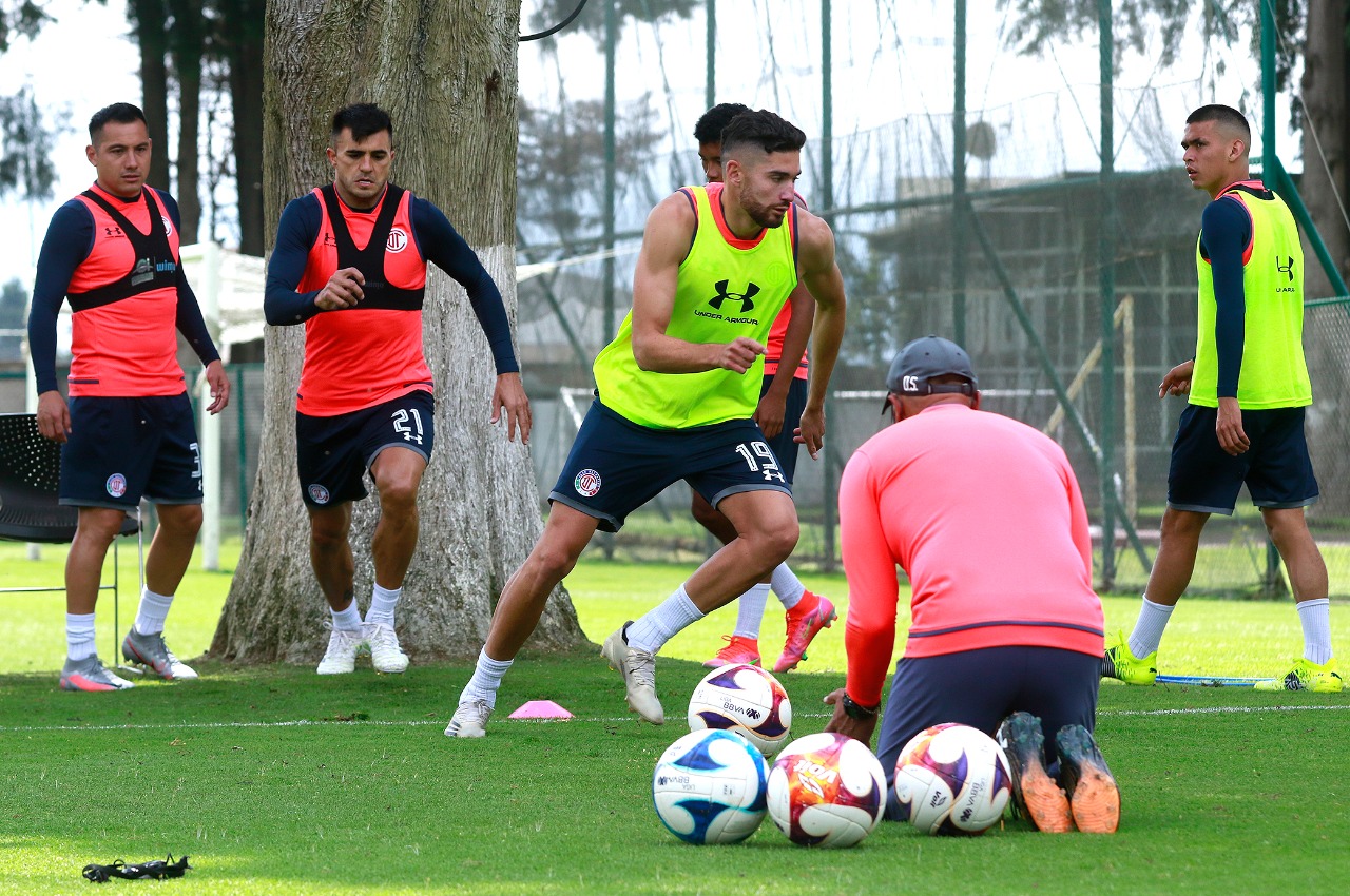 Toluca afina detalles de cara al duelo de vuelta contra el Cruz Azul