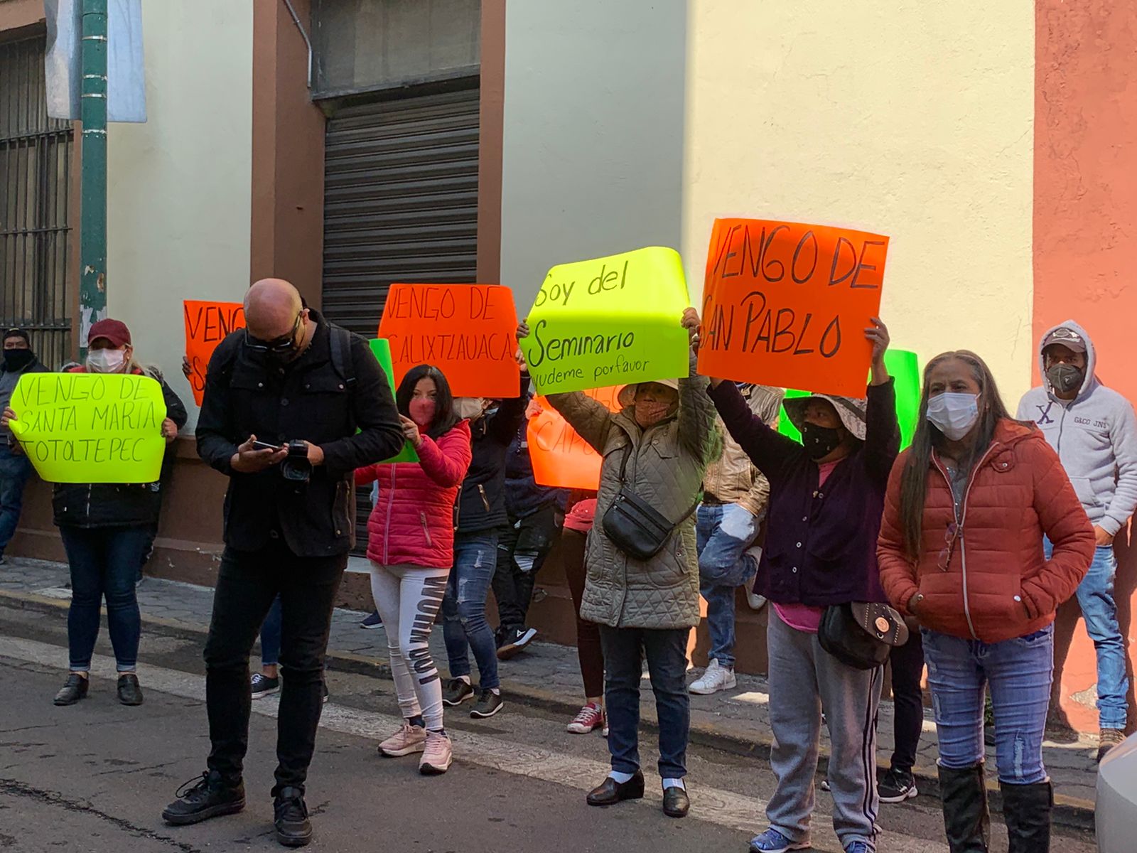 Video: Comerciantes de Aviación Autopan inician campaña contra Juan Rodolfo por no ser atendidos