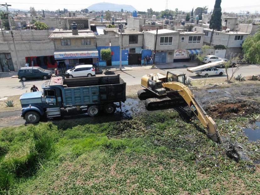 Nueve colonias de Valle de Chalco podrían inundarse por el desborde del canal Acapol