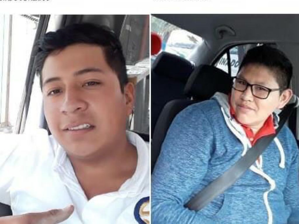 Los dos jóvenes desaparecidos