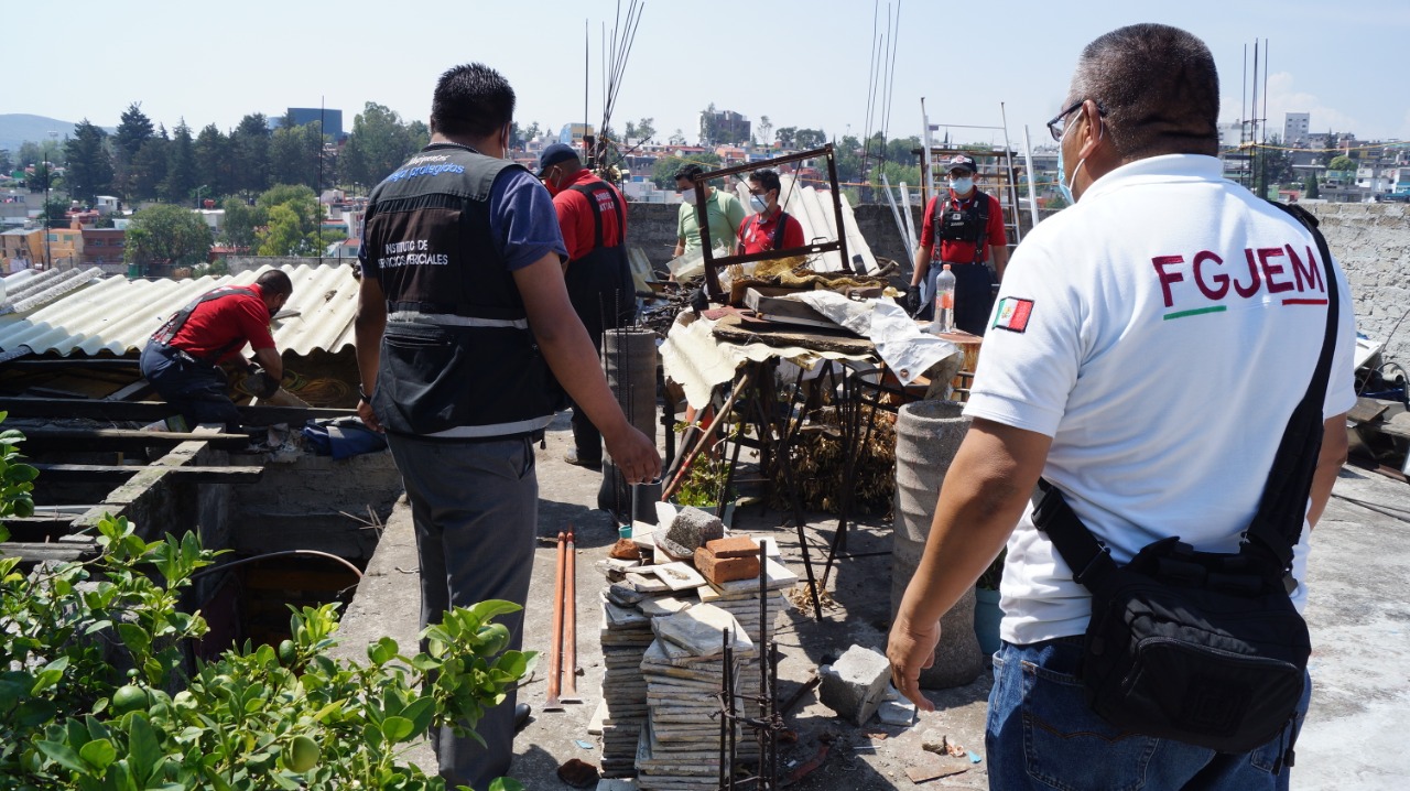 Video: Fiscalía busca más restos en casa de presunto feminicida en Edomex