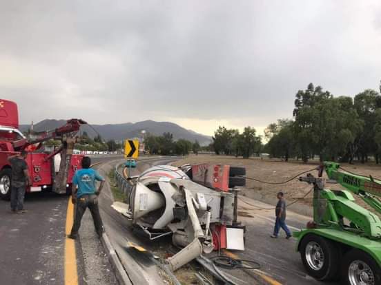 El accidente provocó caos vial en la zona