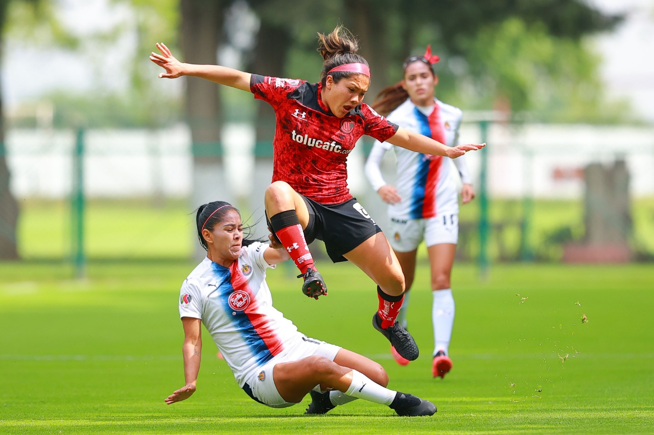 Diablitas del Toluca pierden ante las Chivas del Guadalajara