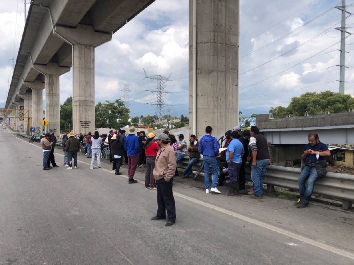 Se oponen a construcción de paso a desnivel en San José el Llanito, Ocoyoacac