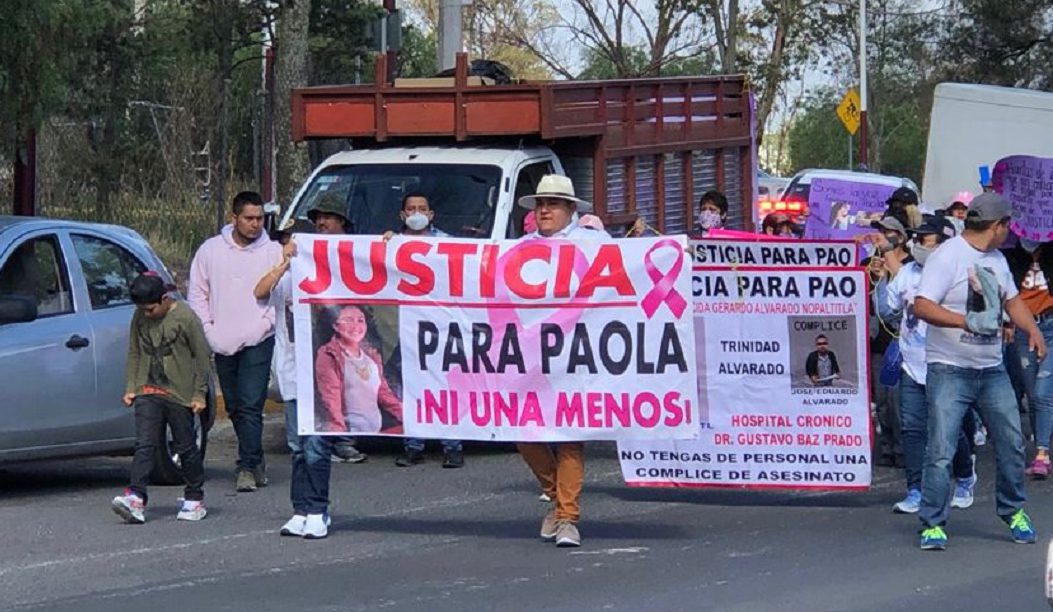 Marchan en Texcoco, exigen sentencia para presunto feminicida de Fernanda Paola