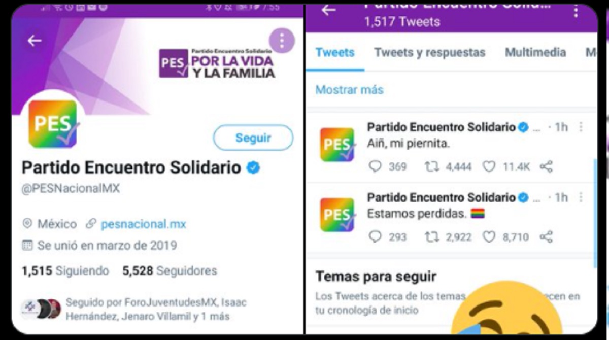 “Por las buenas soy buena, por las malas lo dudo”, hackean redes sociales del PES