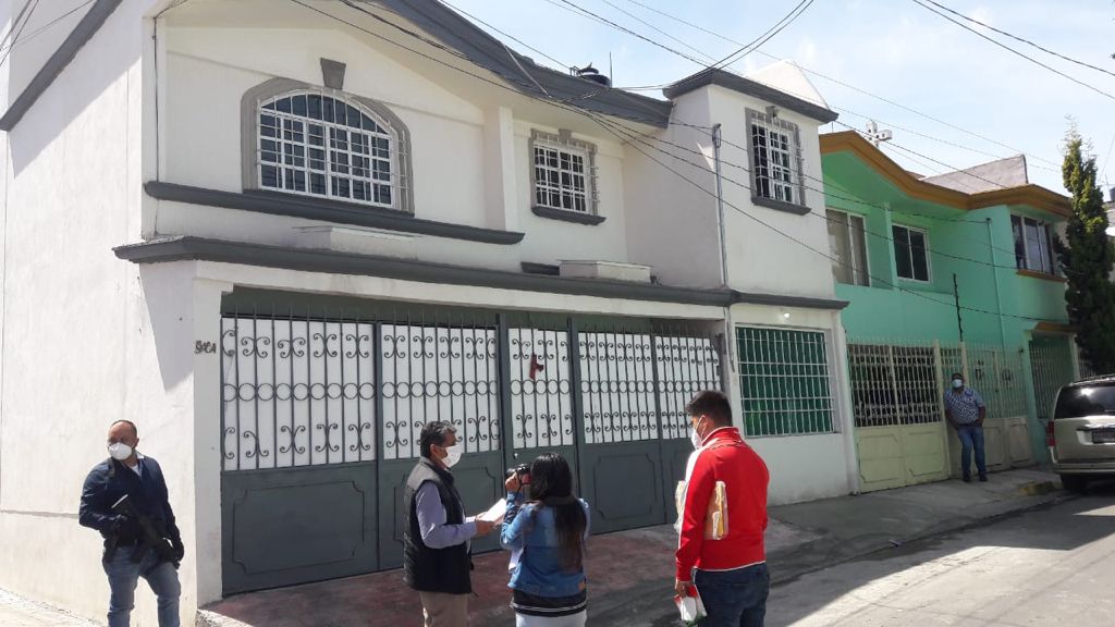 Aseguran casa en Toluca, presuntamente utilizada por la Familia Michoacana