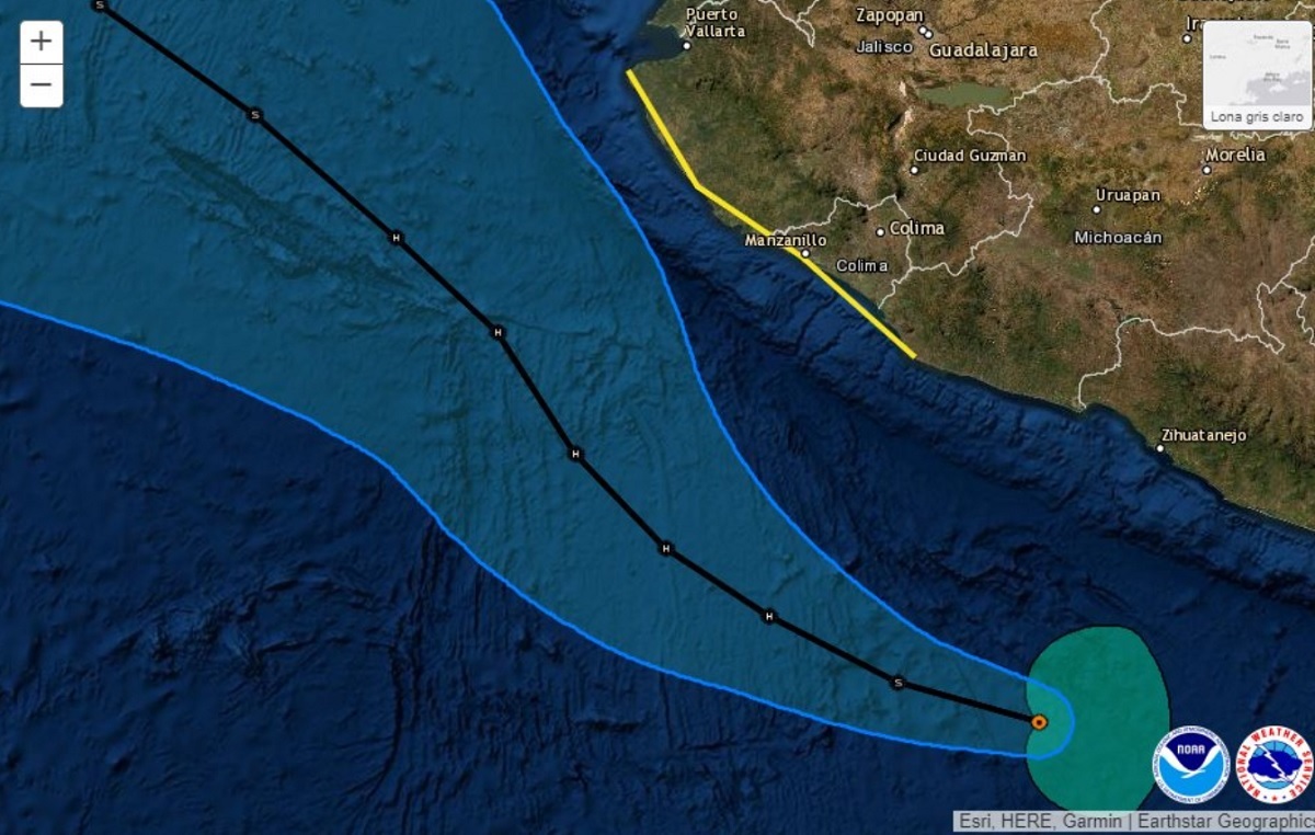 Tormenta tropical Enrique traerá lluvias puntuales fuertes al Edomex