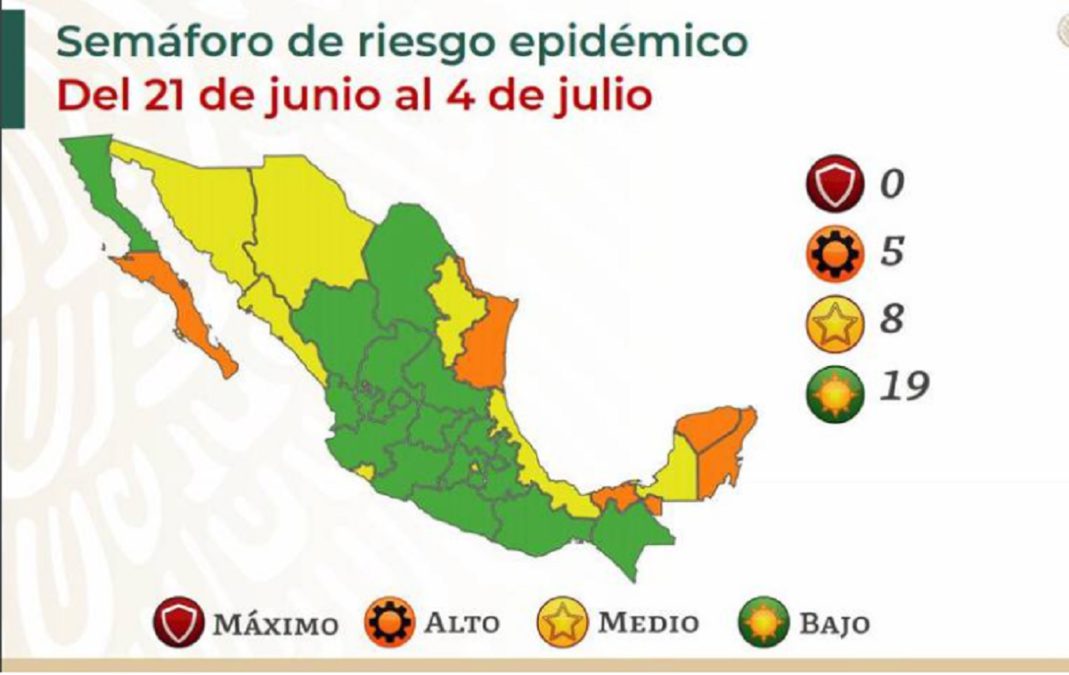 Ciudad de México regresa a semáforo amarillo