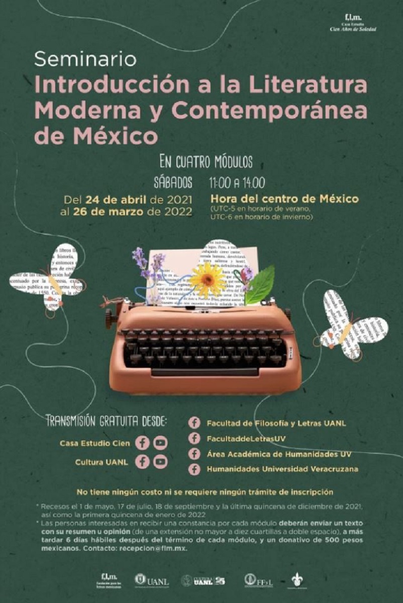 Impartirán en el Centro Cultural Mexiquense Bicentenario seminario de literatura