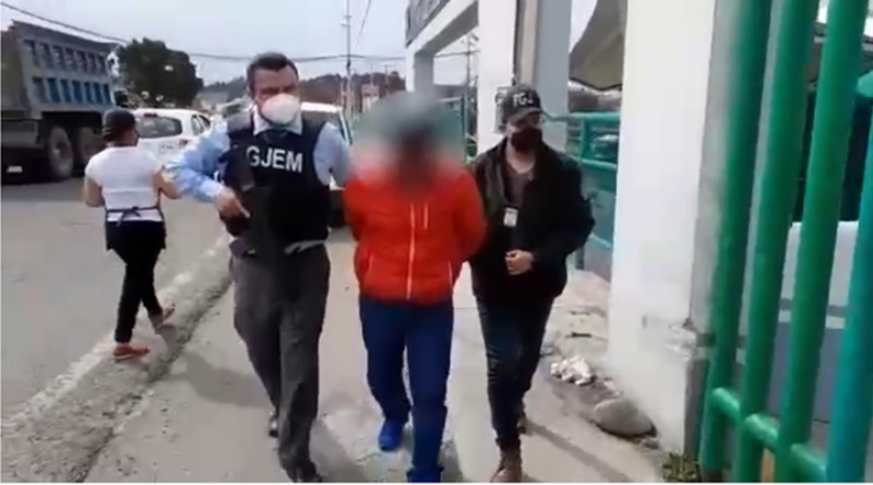 Video: Aprenden a presunto feminicida de su pareja en Toluca