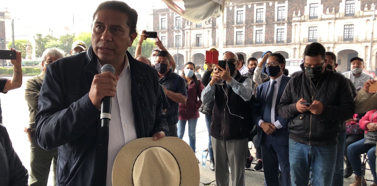 Video: Termina protesta de Juan Rodolfo y anuncia pago a trabajadores