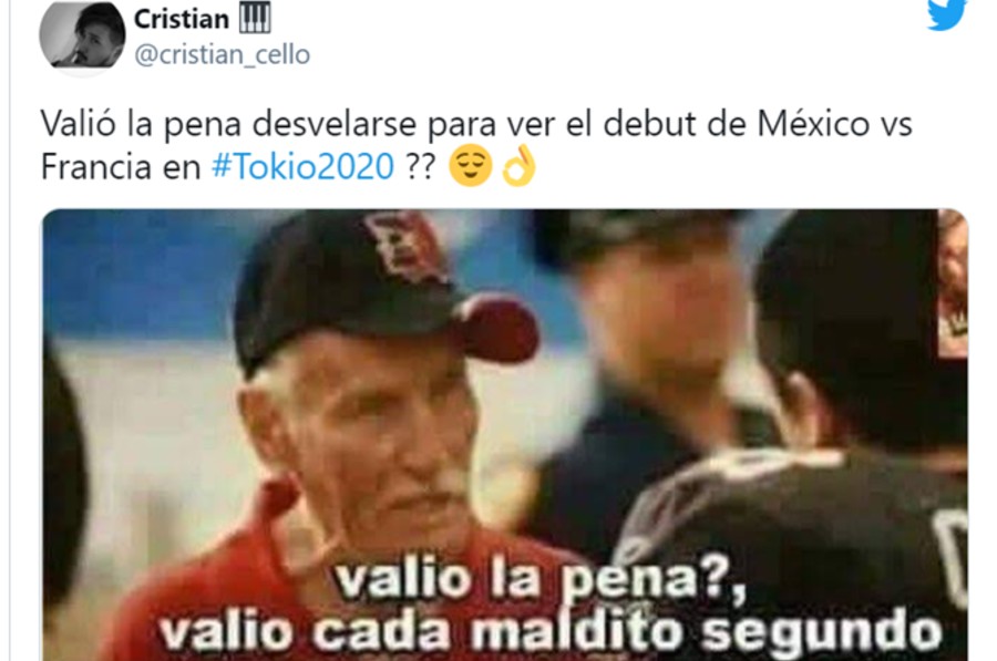 México golea a Francia en su debut olímpico…y llegan los memes