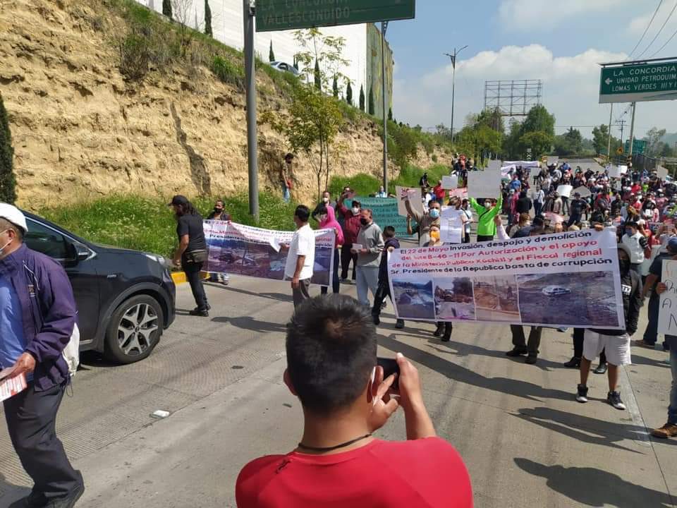 Vecinos de Lomas Verdes dicen no a gasolinería frente a la Cúspide